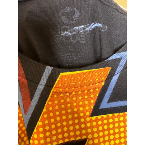 Vintage KISS Liquid Blue Japan AOP Tee Size: Large With Ace, Peter, Paul & Gene - Picture 4 of 4